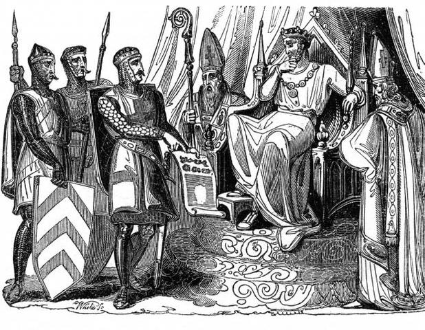 King John Signs Magna Carta