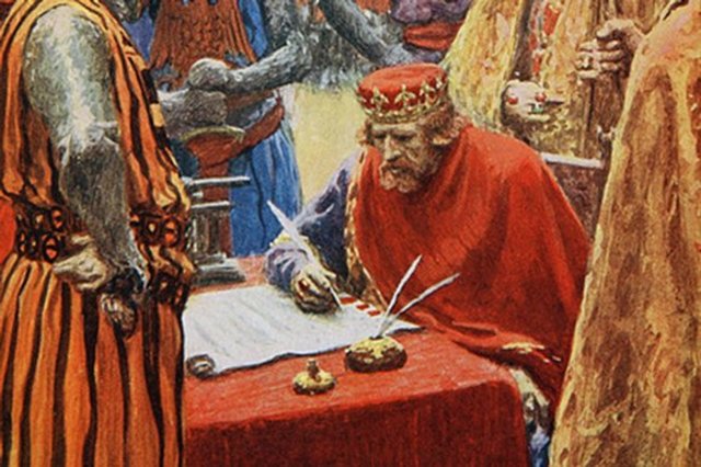 King John Signs Magna Carta