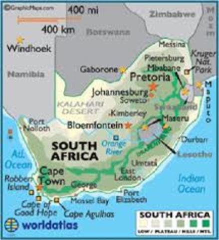 Southern Tip Of Africa