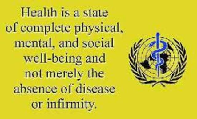 OMS. Concepto de Salud