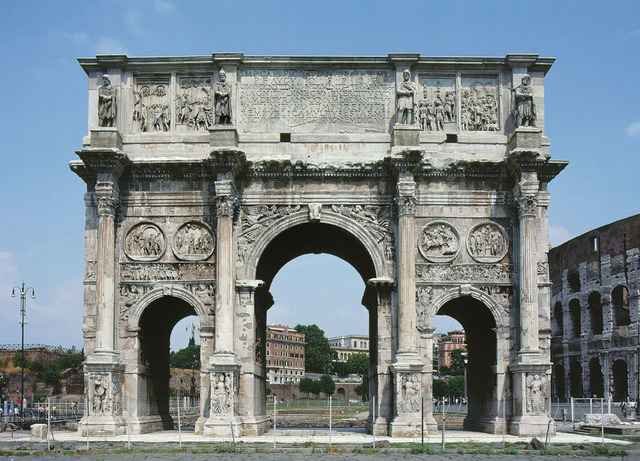 Arch of Constantine, Rome.