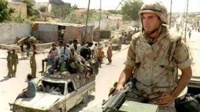 U. S. Military Arrives in Mogadishu