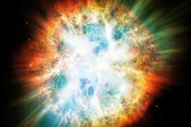 The discovery of a supernova