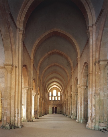 Abbey church at Fontenay