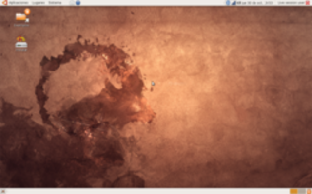 Ubuntu 8.10-Intrepid Ibex - Cabra Intrépida