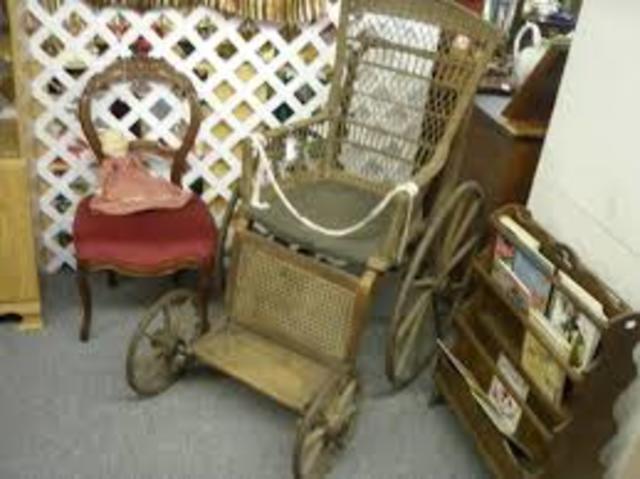 Patent for the Basic design for the manual wheelchair