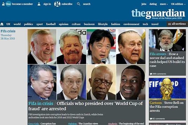 Corrupción en la FIFA