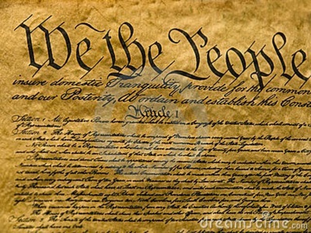 U.S. constitution is approved