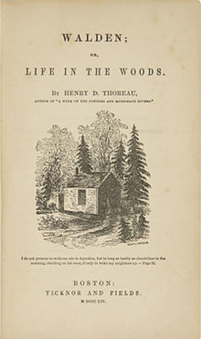 Walden By Henery David Thoreau