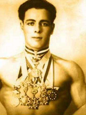 El austriaco Robert Fein, de ascendencia judía, logró la medalla de oro en levantamiento de peso (categoría peso ligero) durante las Olimpiadas de Munich.