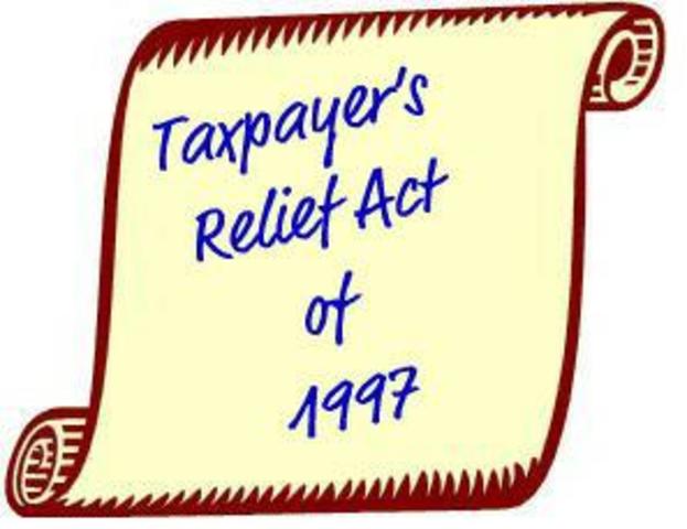 The Taxpayer Relief Act of 1997