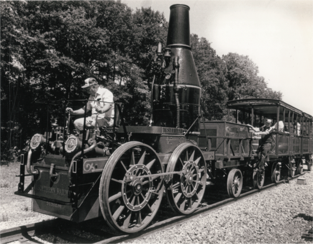 Primers trens de vapor