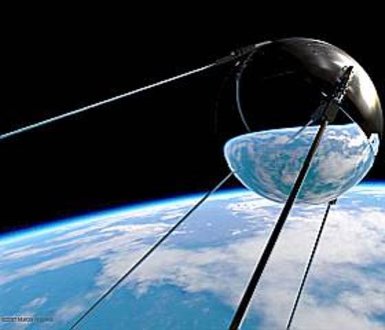 Lanzamiento primer satélite orbital, Sputnik I