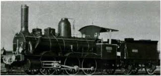 Els primers trens: locomotora de vapor