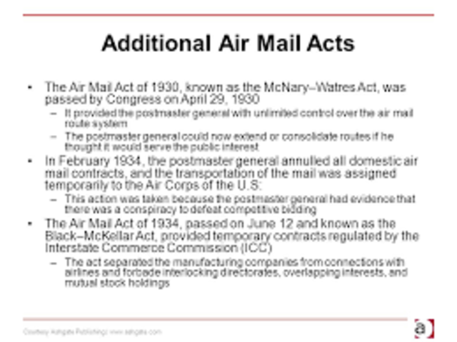 Air Mail Act of 1934
