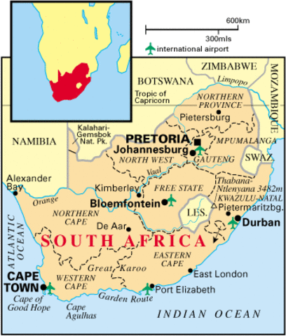 Sudáfrica - Universidad del Cabo de Buena  Esperanza