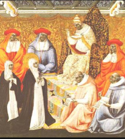 1309 - 1378 = The Babylonian Captivity (aka Avignon Papacy)