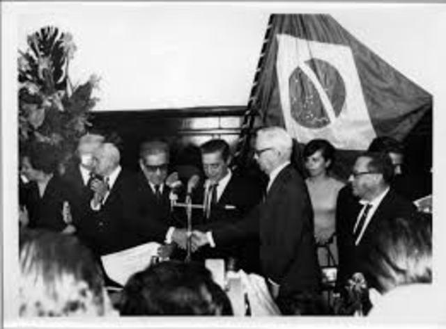 Na presidência da República