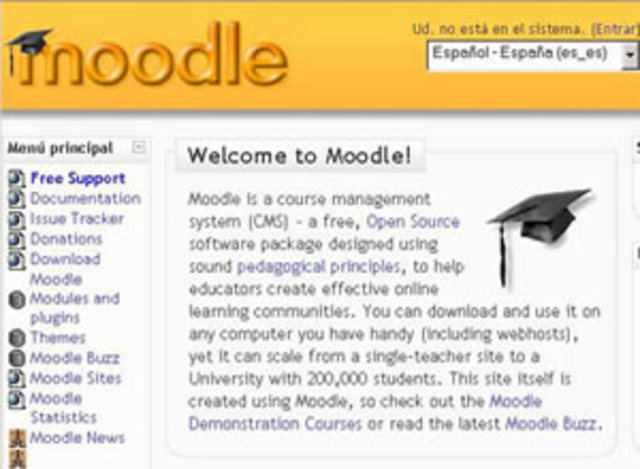 MOODLE primera versión