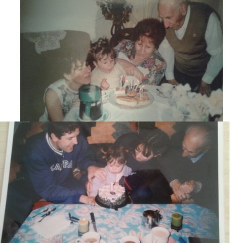 Mi primer cumpleaños.