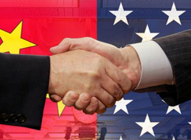 U.S and China established relations