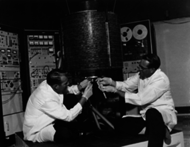 1965 Establecimiento de un sistema global de comunicaciones.