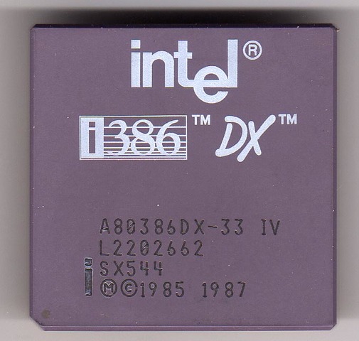 Intel 386 DX (1985)