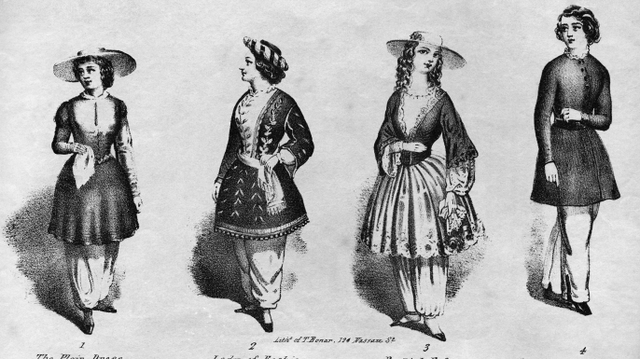 Fashion during Women's Movement