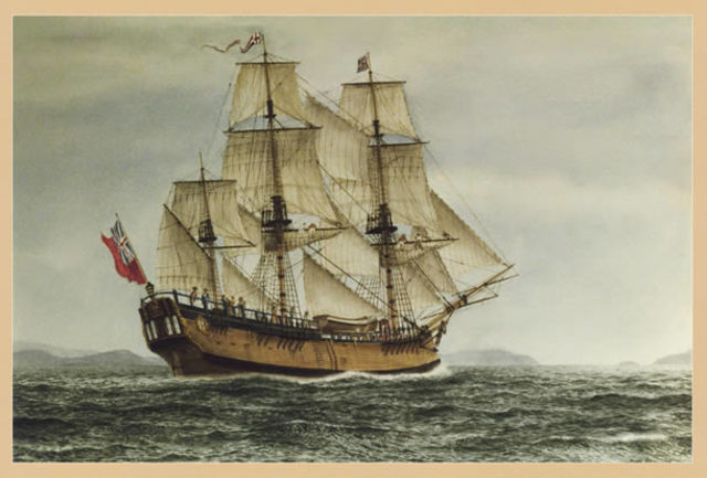 The arrival of the Endevour