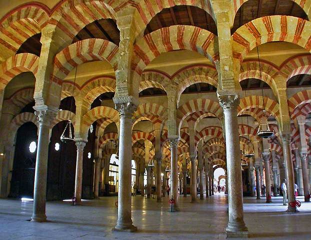 Spanish Muslims Build The Great Mosque at Cordoba