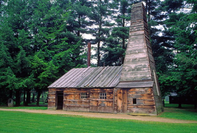 First oil well is drilled, Pennsylvania
