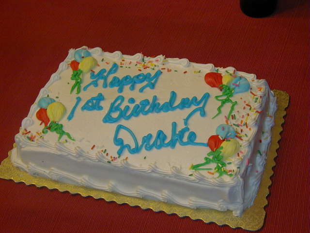 My First Birthday Cake