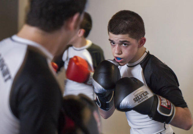 Started doing mixed martial arts