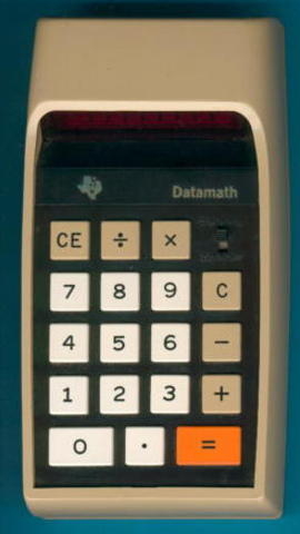 First Pocket Held Calculator