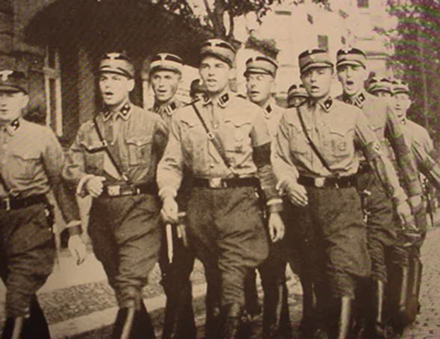 40.000 hombres de la SA y la SS son nombrados auxiliares de la Policía.