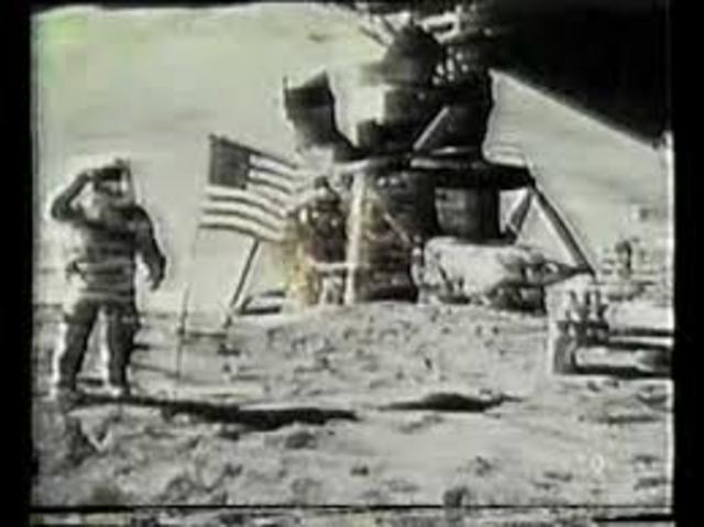 Transmisión de la llegada del hombre a la luna