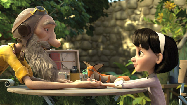 The pilot attempts to start his car to go somewhere with the girl but gets pulled over due to the car