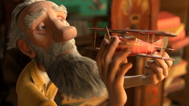 Soon after, the pilot get's sick