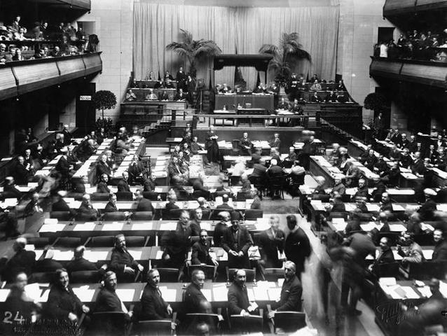 Alemania abandona la Liga de Naciones.