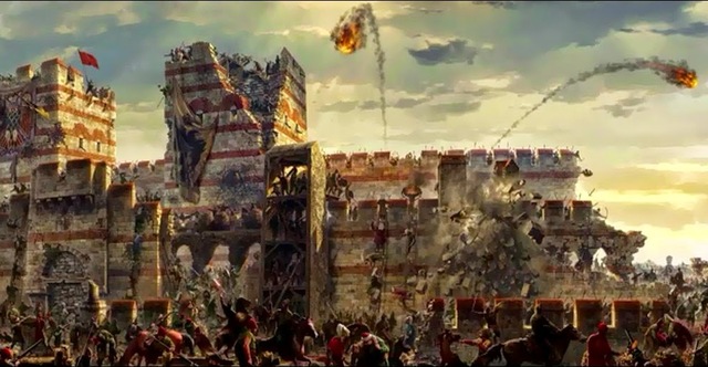 Fall of Constantinople to the ottoman Turks