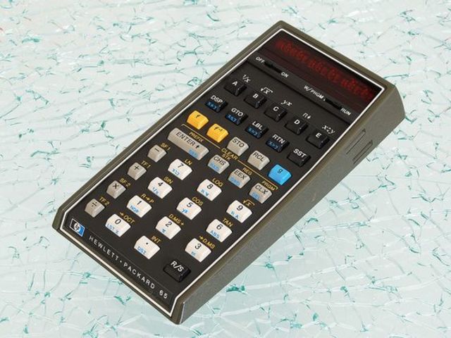 first programmable calculator