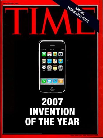 TIME Magazine declares iPhone best invention of the year.