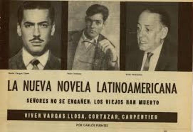 LA NUEVA NOVELA Y EL BOOM, A partir de los  60, el panorama novelístico hispanoamericano da a luz una revolución literaria. Ejemplos de esta novela serían Cien Años de Soledad del colombiano Gabriel García Márquez o Rayuela del argentino Julio Cortázar.