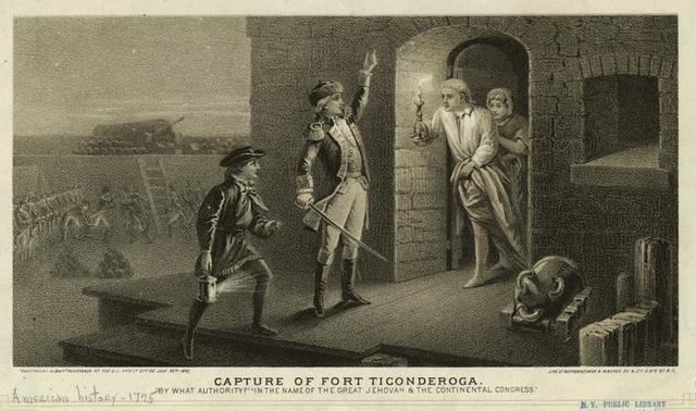 Battle at Fort Ticonderoga