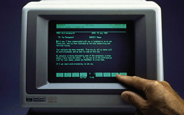 HP Invents Touchscreen Computer