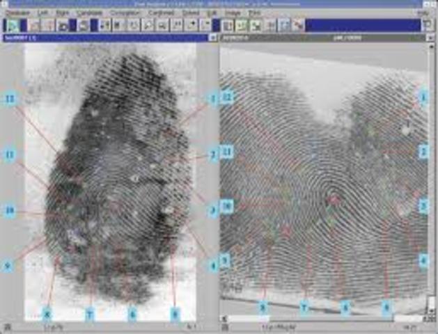 Automated Fingerprint Identification System is created