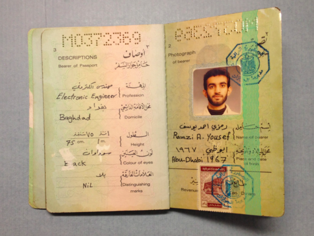 Rams Yousef arrives in New York City