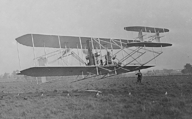 The First Powered Manned Plane Flight