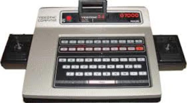 (2nd Gen) The Magnavox Odyssey 2 is released in 1978.