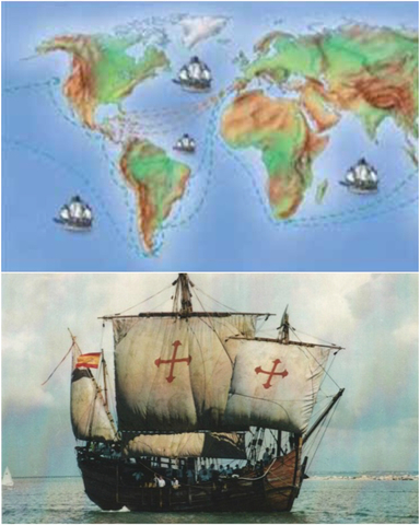 Columbus felfedezi Amerikát